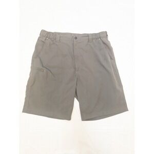 Wrangler Men's Cargo Shorts Size 38 Gray‎ Zip Pocket Outdoor Casual Hiking